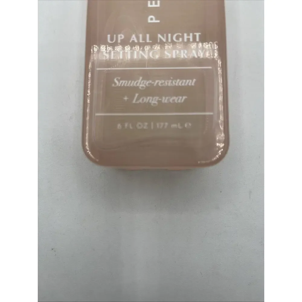 Pearlessence Up All Night Setting Spray Clear 6 oz Smudge-Resistant, No Cap NEW
